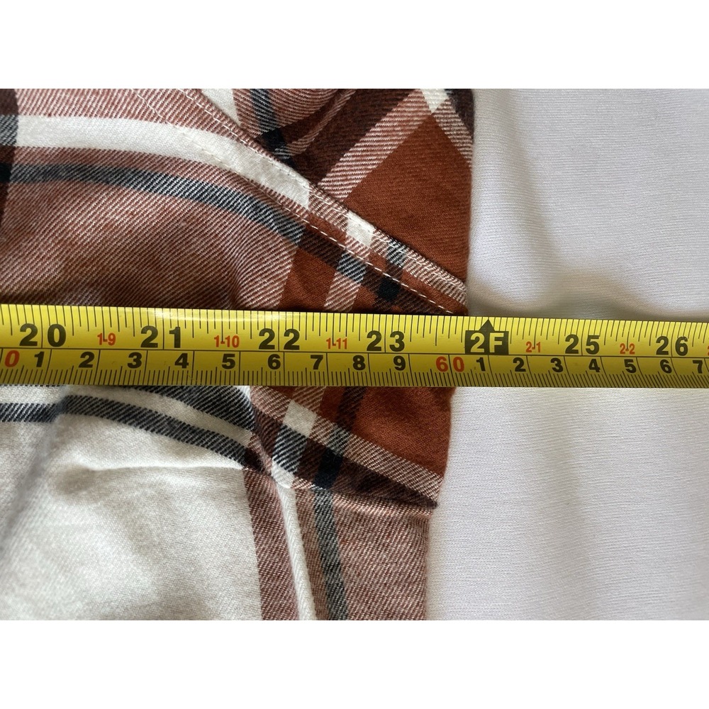 Weatherproof Vintage Mens XXL Plaid Comfort Stretch Long Sleeve Button Down - Picture 7 of 11